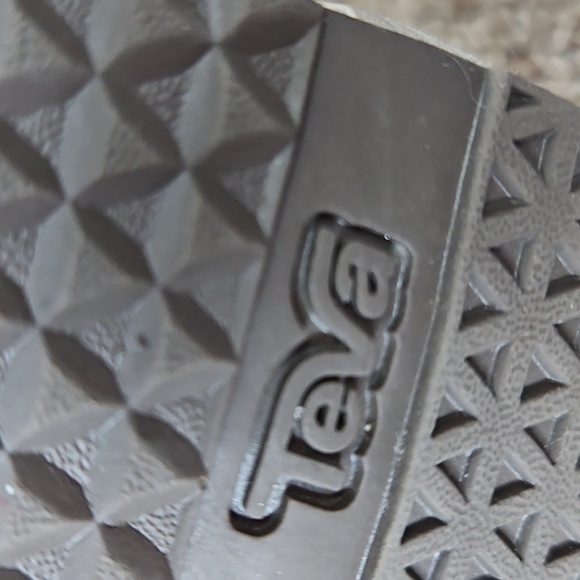 Teva Taupe Leather Ysidro Universal Wedge Style Sandals Shoes Sz 7 Womens - Picture 6 of 8